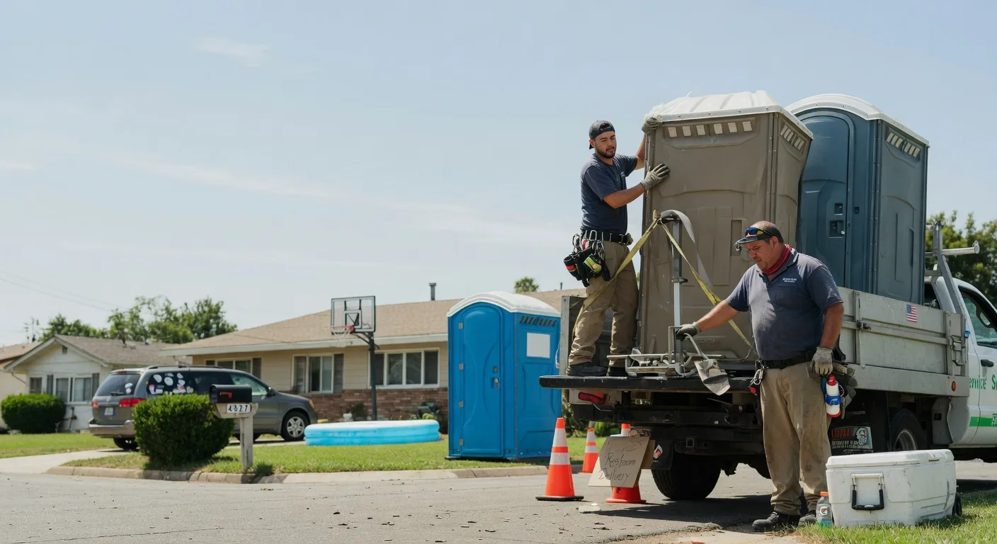Porta Potty Rental in Oconee, IL near me