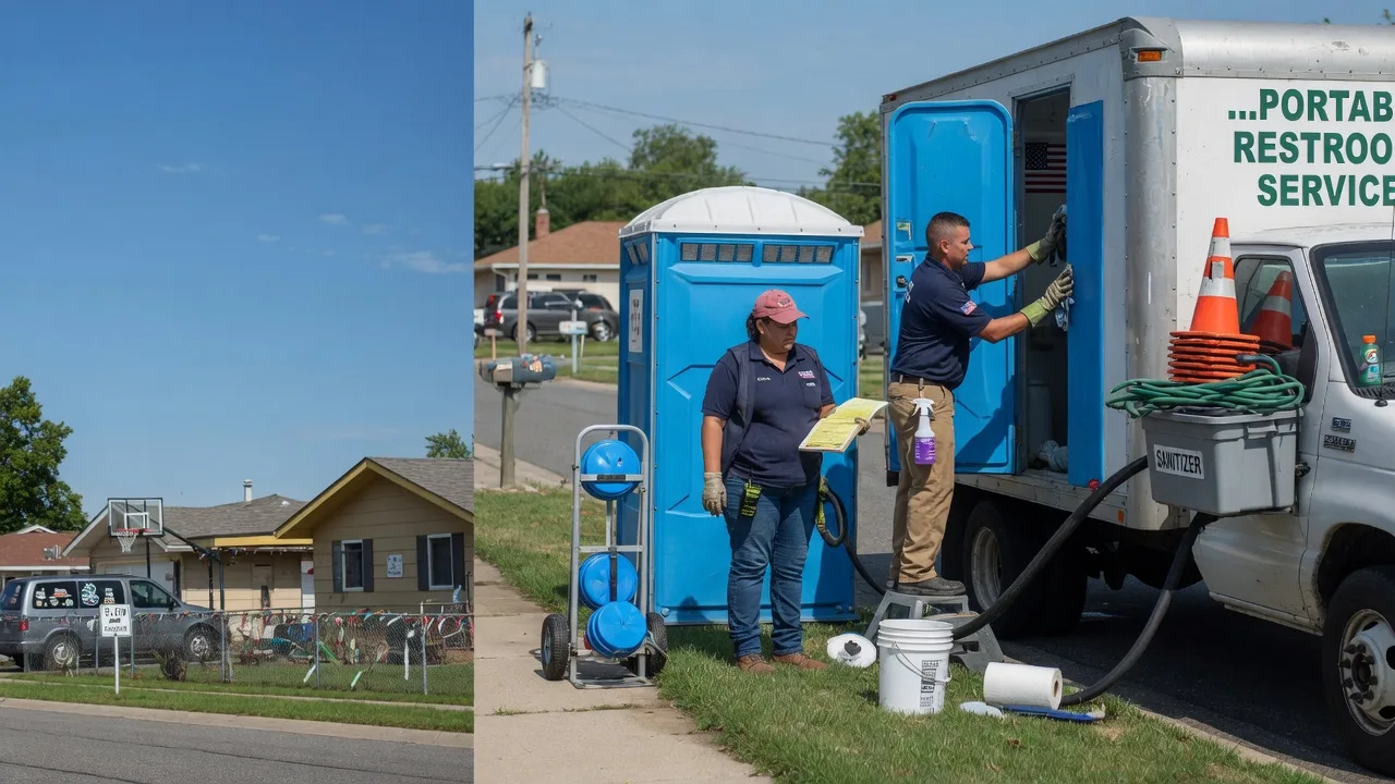 Portable Toilet Rental in Oconee, IL near me